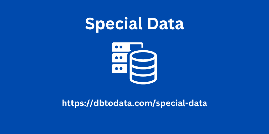 special data