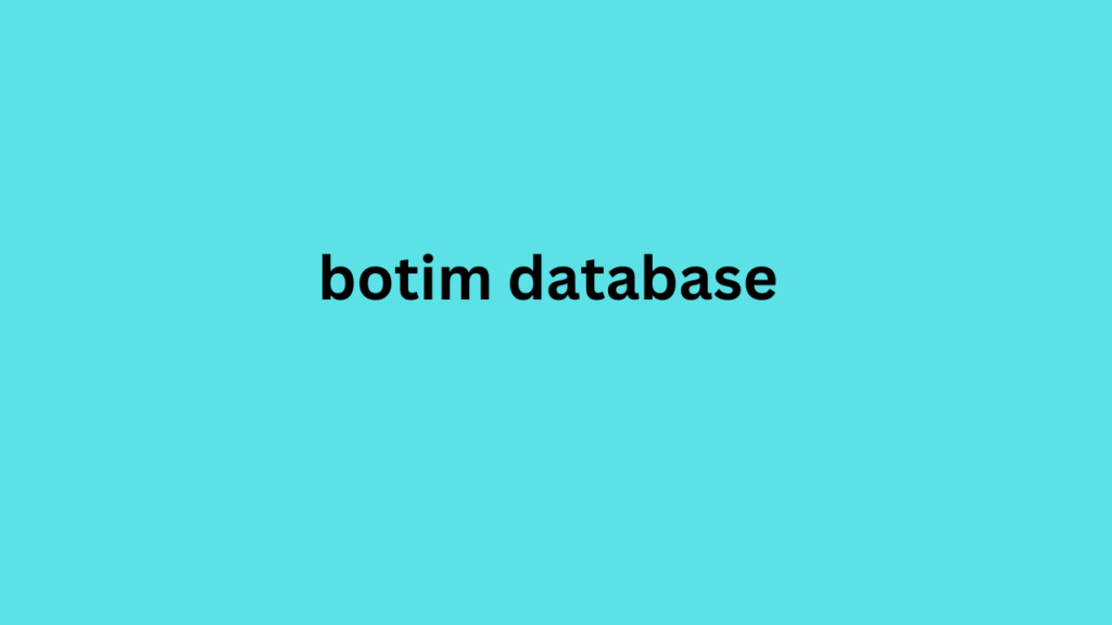 botim database