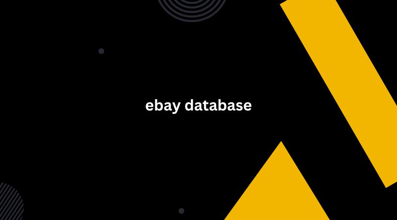 ebay database