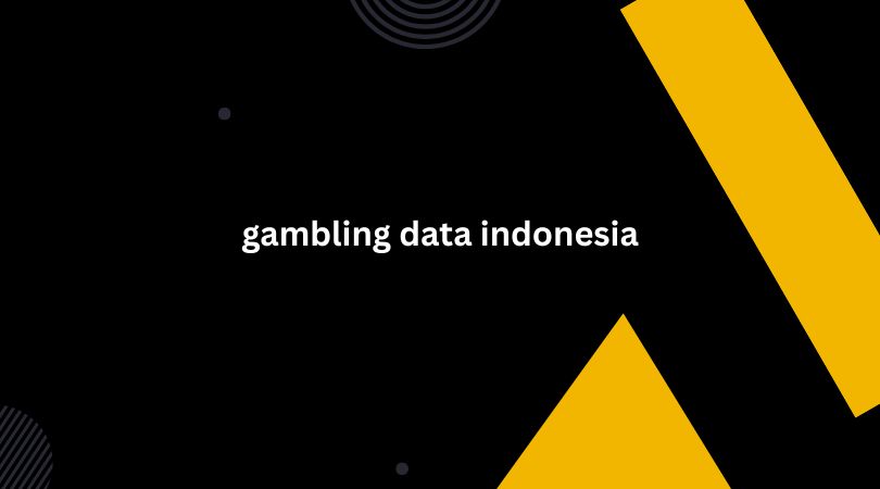 gambling data indonesia