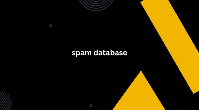 spam database