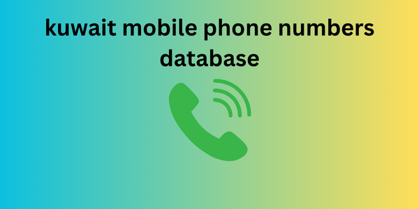 kuwait mobile phone numbers database