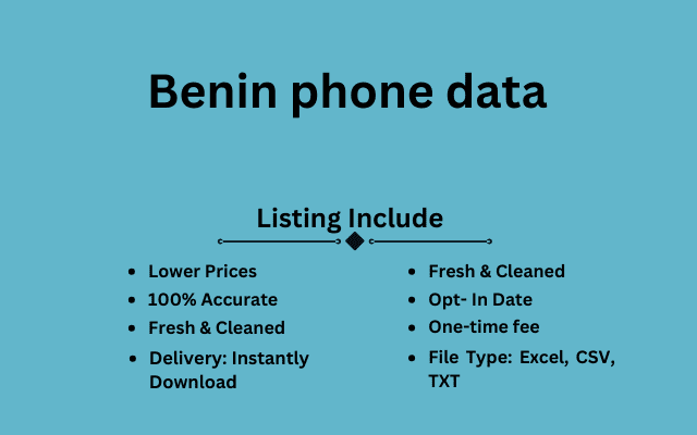 Benin phone data