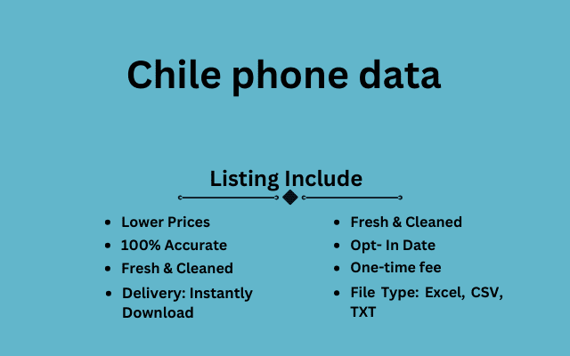 Chile phone data