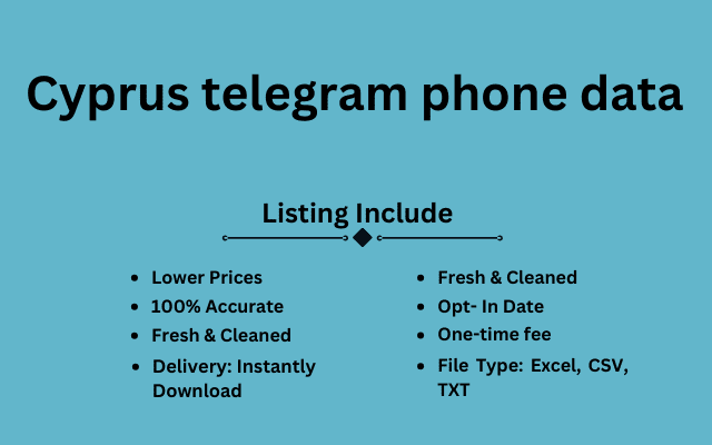 Cyprus telegram phone data