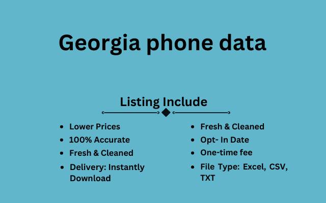 Georgia phone data