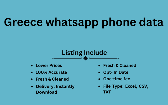 Greece whatsapp phone data