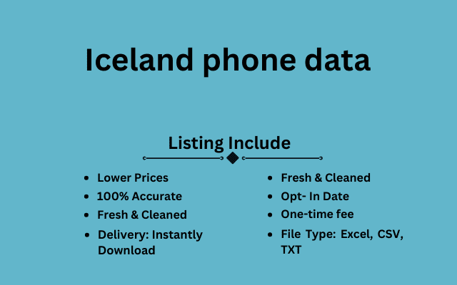 Iceland phone data