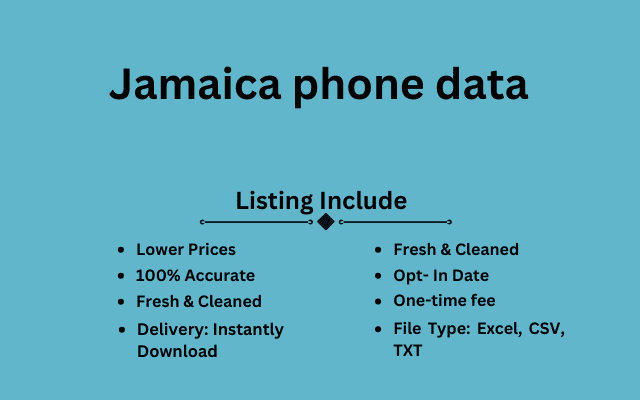 Jamaica phone data