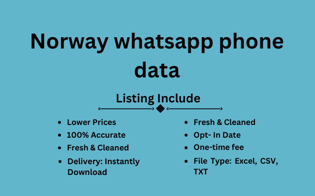 Norway whatsapp phone data