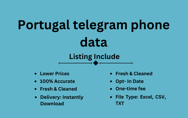 Portugal telegram phone data