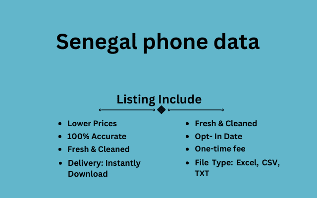 Senegal phone data