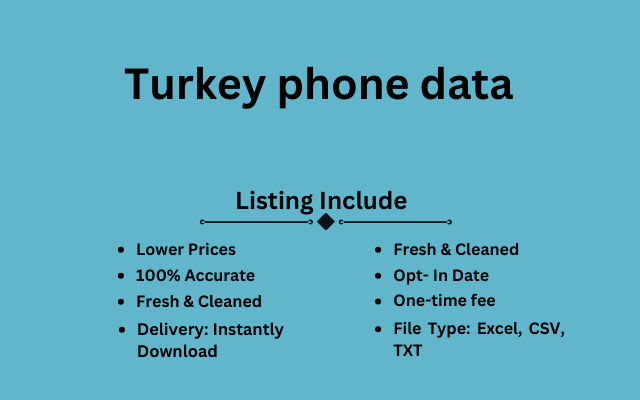 Turkey phone data