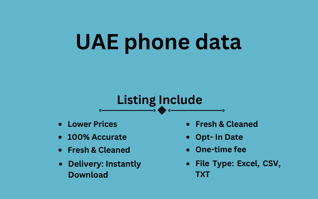 UAE phone data