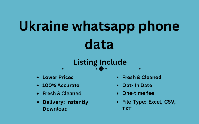 Ukraine whatsapp phone data